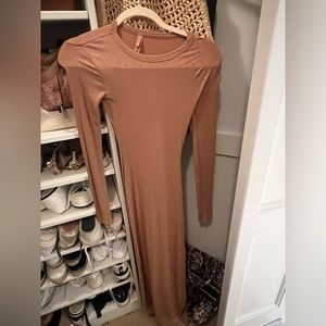Long sleeve skins dress